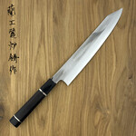 VG10 Kandokoro Yanagiba K-Tip 240mm ebony dark horn mirror finish