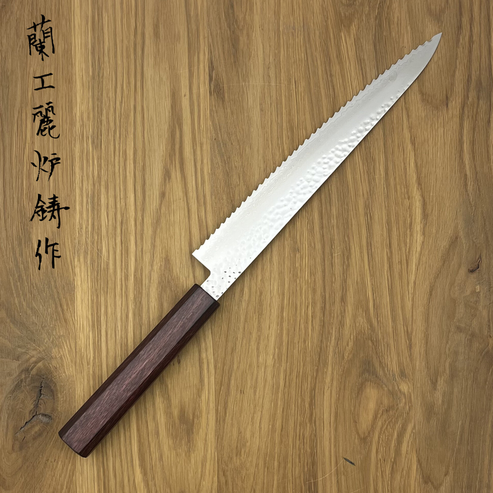 TOUROKU VG10 bread 240 mm Crimson red KK-07