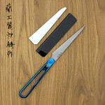 Petty 100mm + saya (blue)