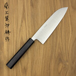 Touroku Santoku 440 C Migaki 165mm