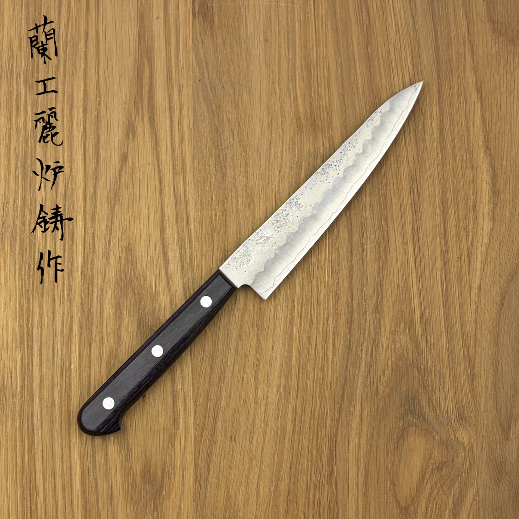 OEM OEM Ginsan Nashiji Petty 135mm purple handle