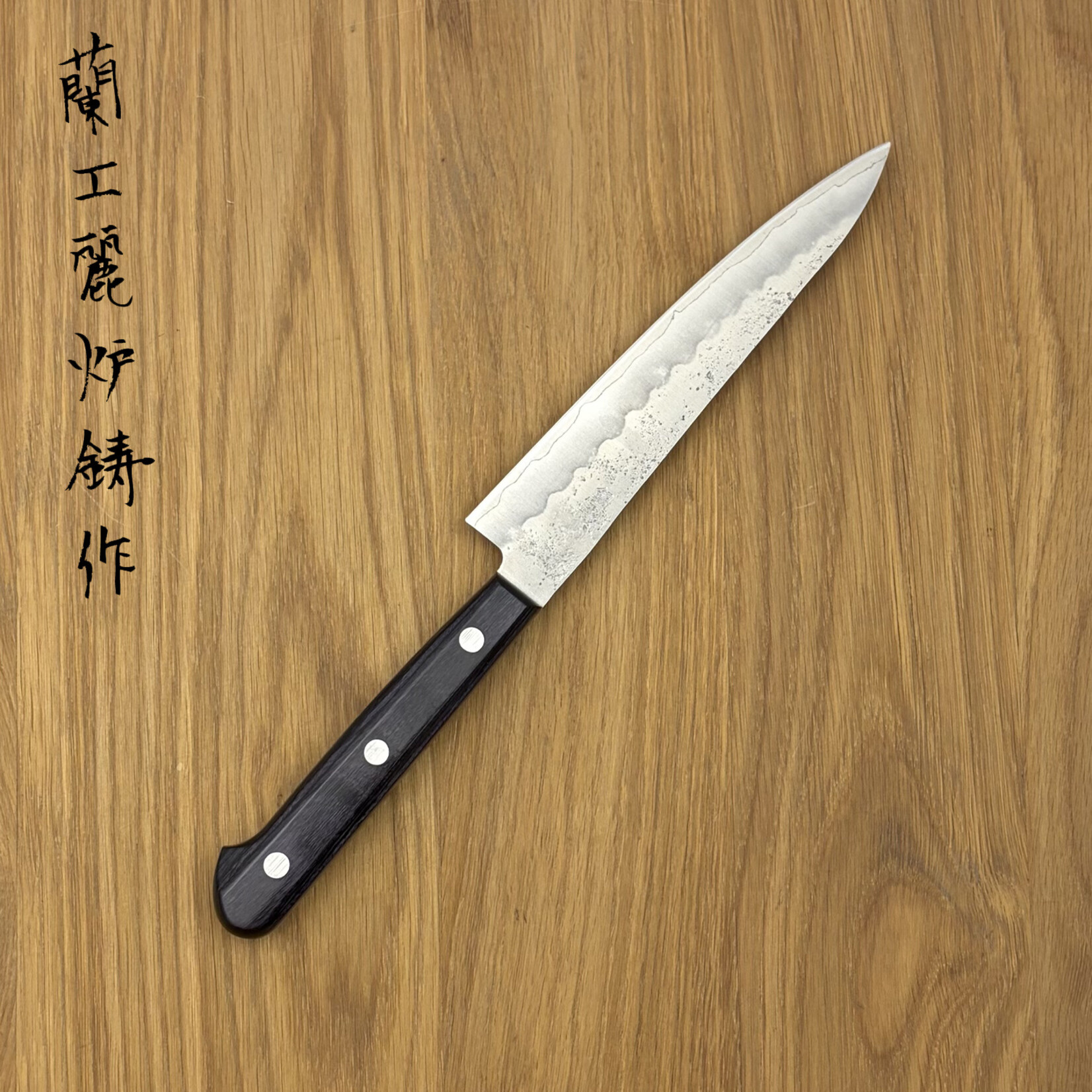 OEM OEM Ginsan Nashiji Petty 135mm paars heft