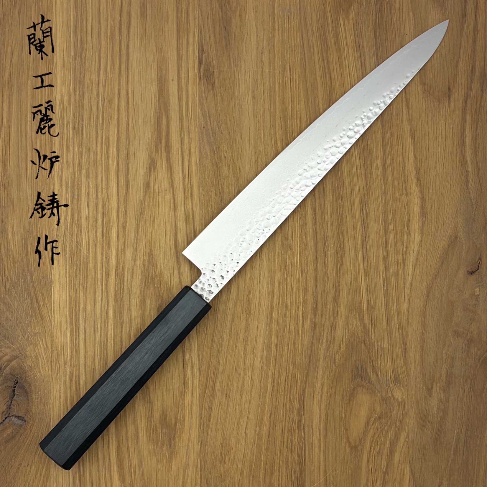 Touroku TOUROKU VG10 Sujihiki 240mm Samurai Blue kk-04B