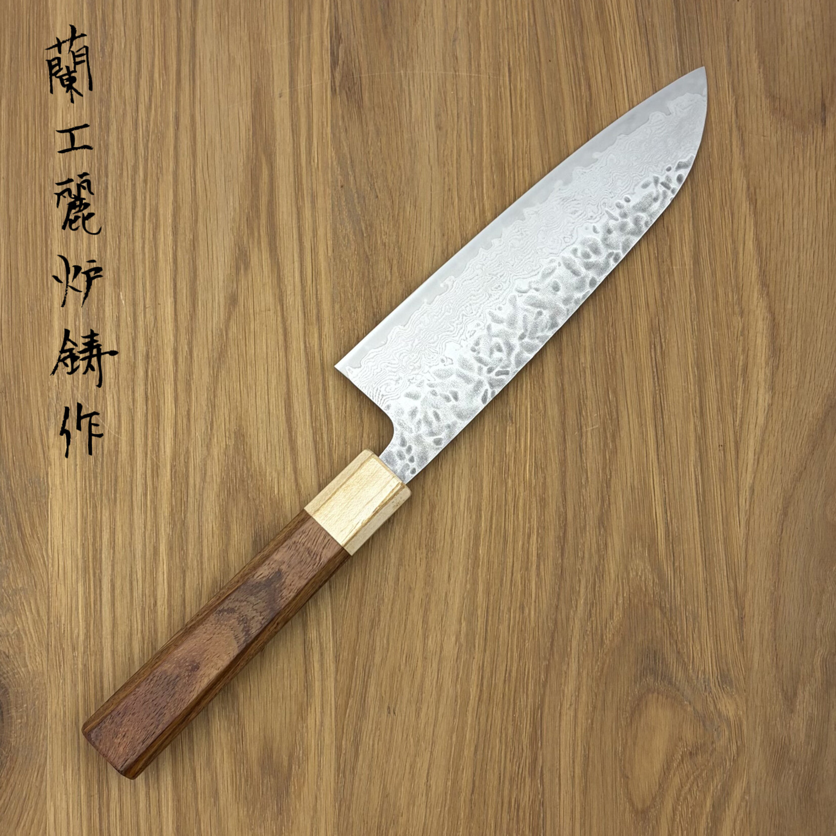 Rooij Rooij 69 laags AUS10 Santoku 165 mm Rozenhout Wa