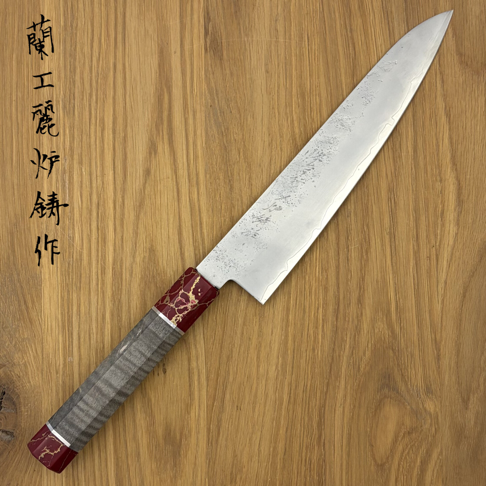 Takayuki Michiko x Rooij VG10 Gyuto 210 mm Nashiji #011