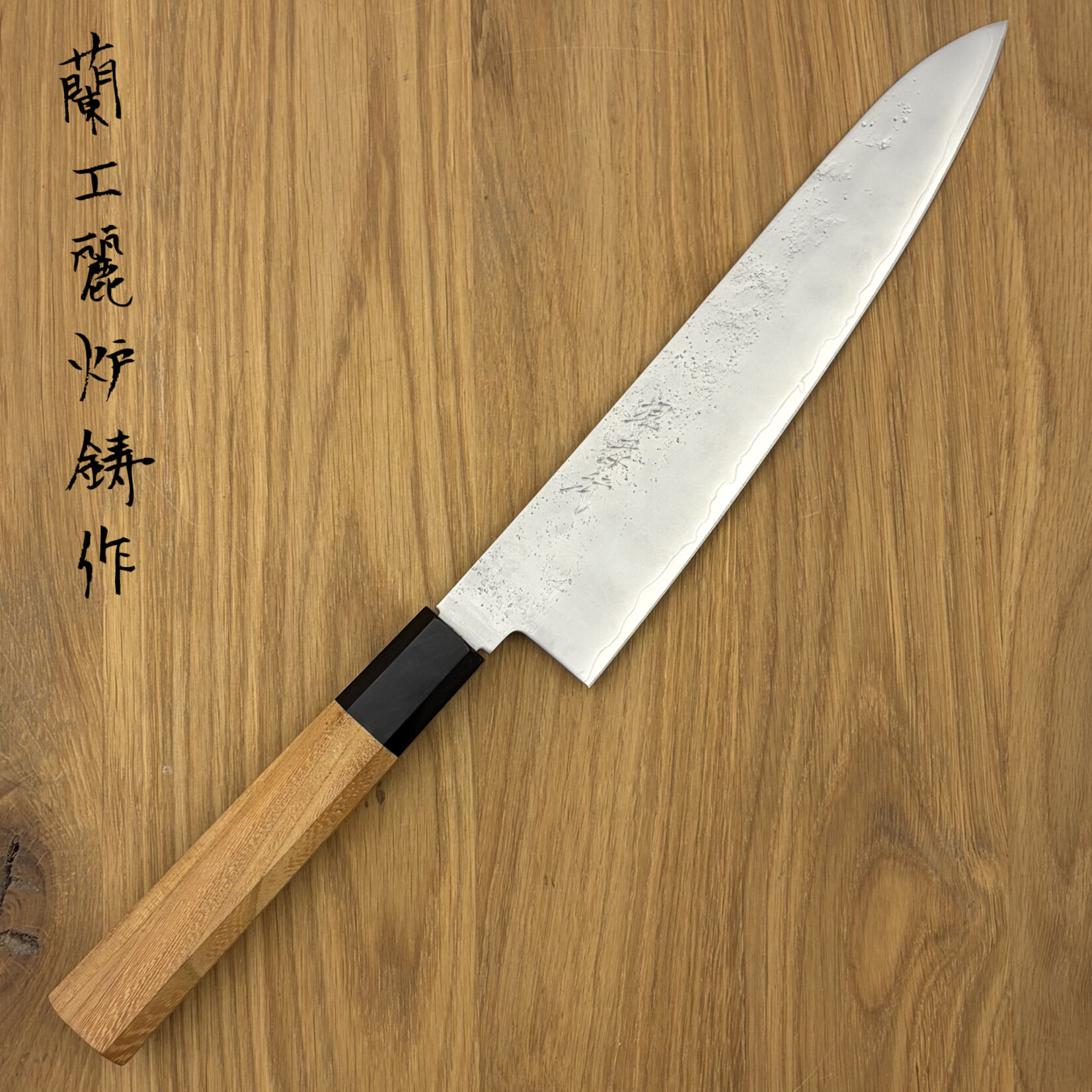 Takayuki Michiko x Rooij VG10 Gyuto 210 mm Nashiji #004