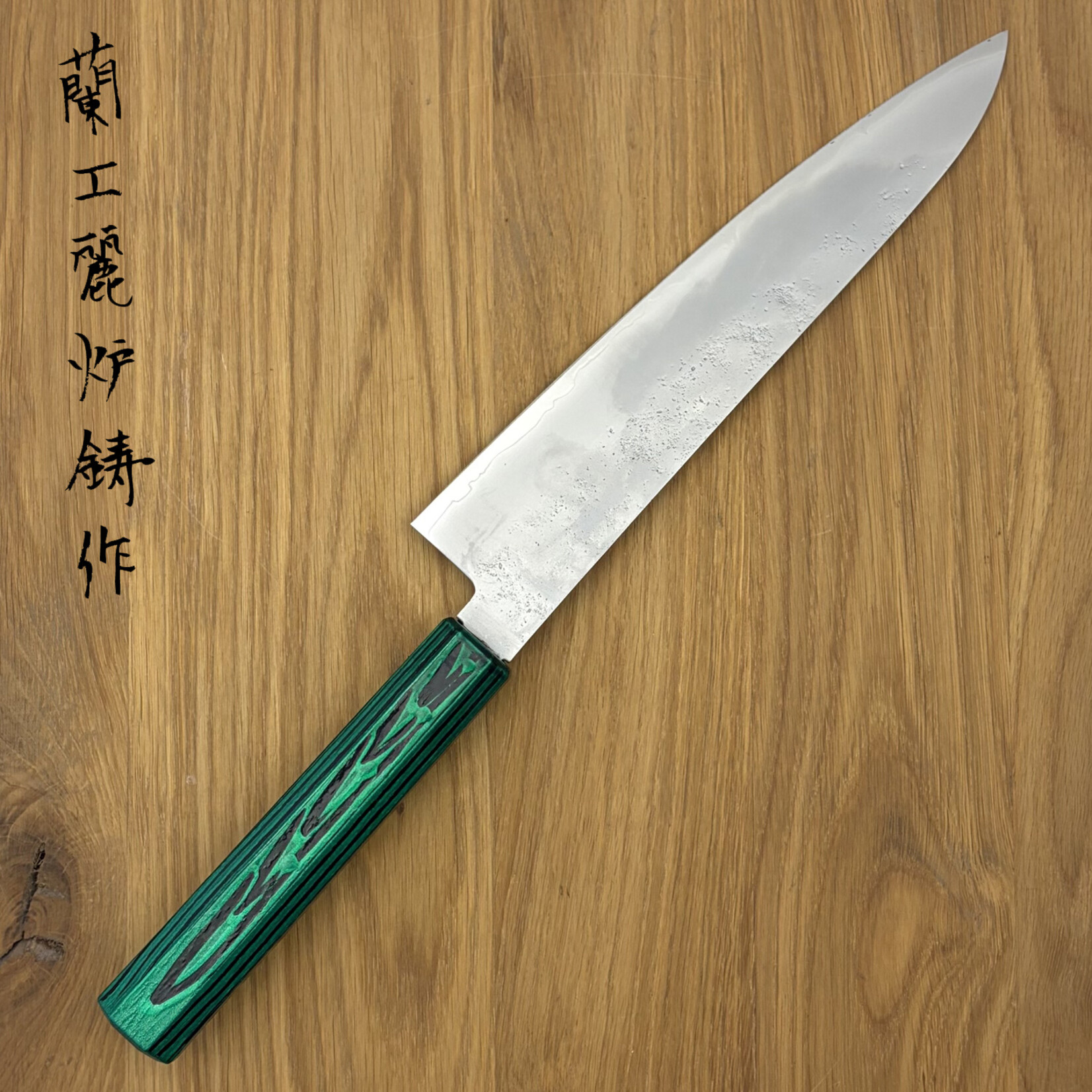 Takayuki Michiko x Rooij VG10 Gyuto 210 mm Nashiji #001