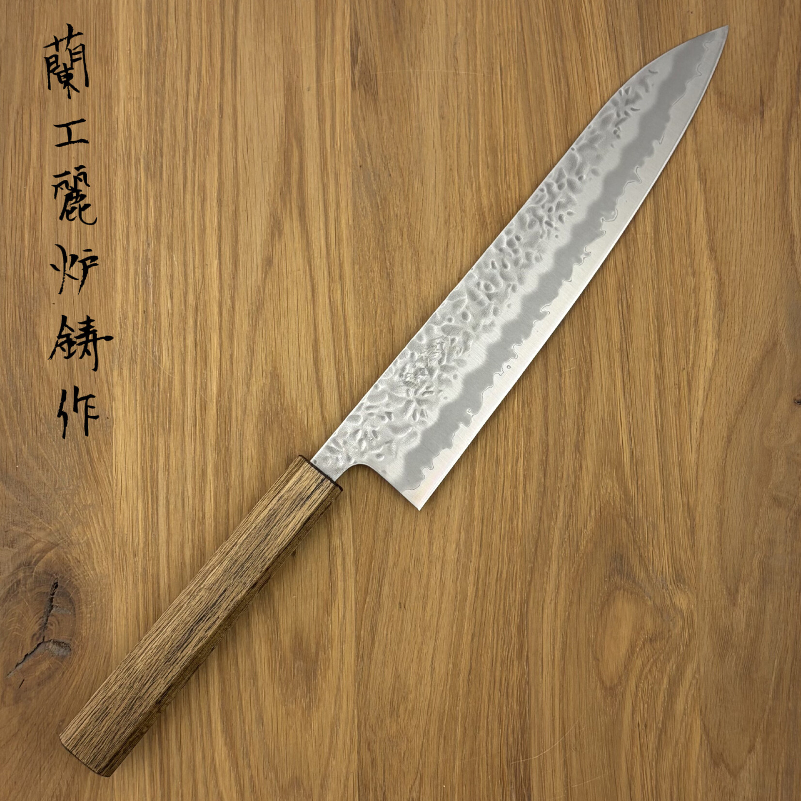 OEM White #1 Tsuchime Gyuto 240mm gebrand eiken 9303321