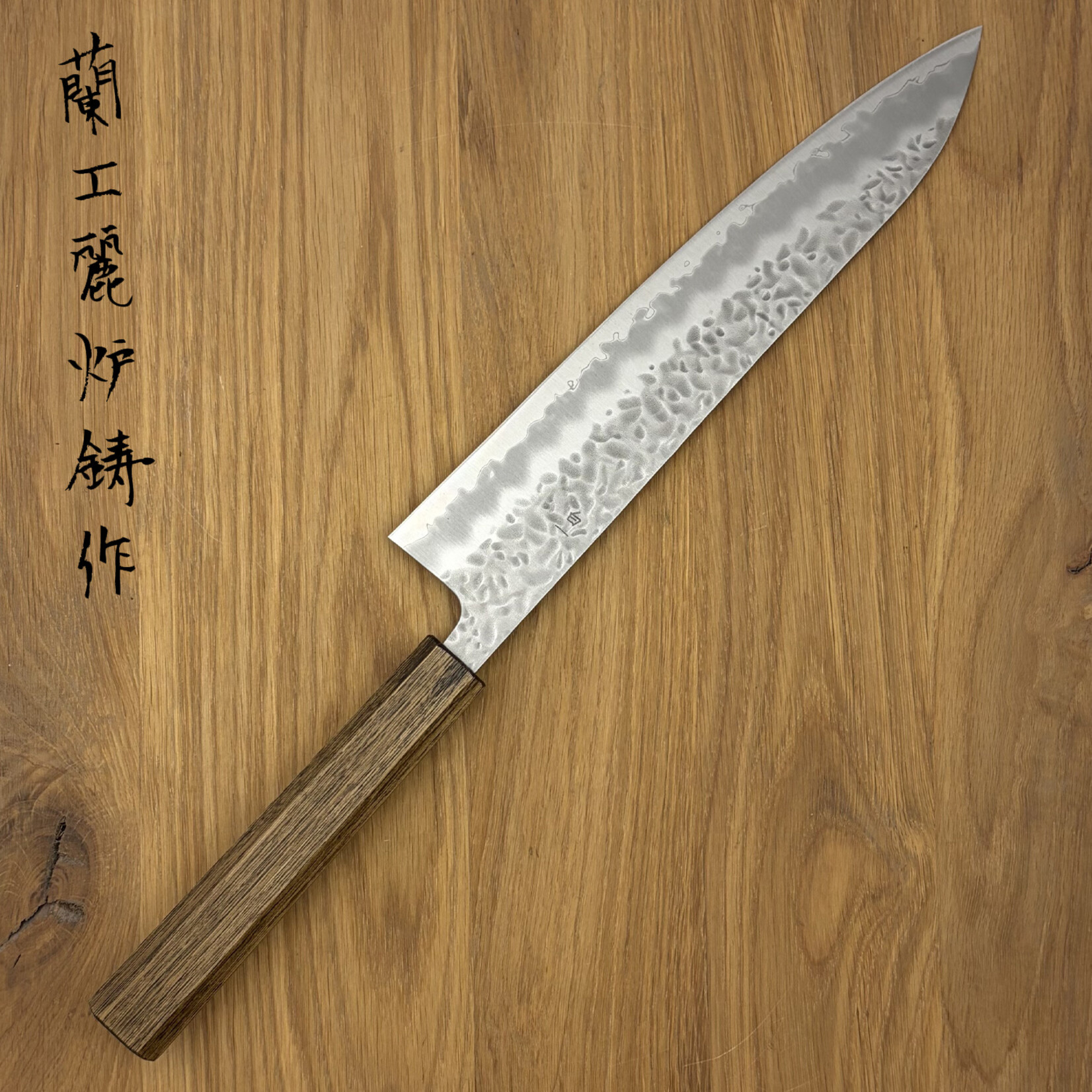 OEM White #1 Tsuchime Gyuto 240mm gebrand eiken 9303321
