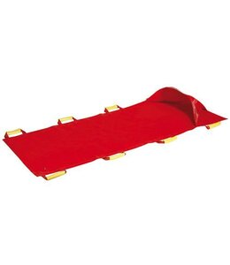 Evacuatie Zeil, met voetenzak