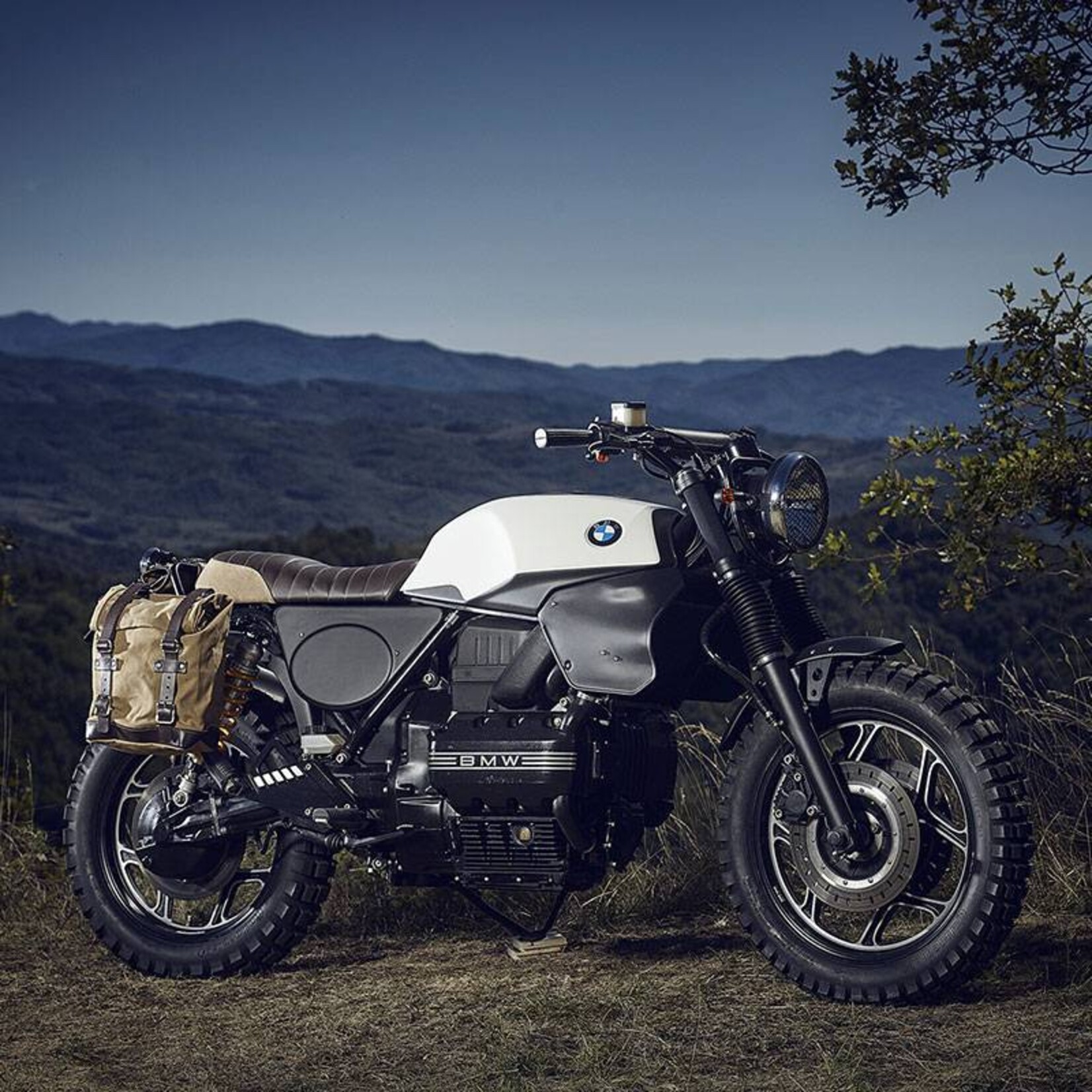 Unitgarage Canvas  Seitentasche inklusive Seitentaschenträger  "K-Scrambler"