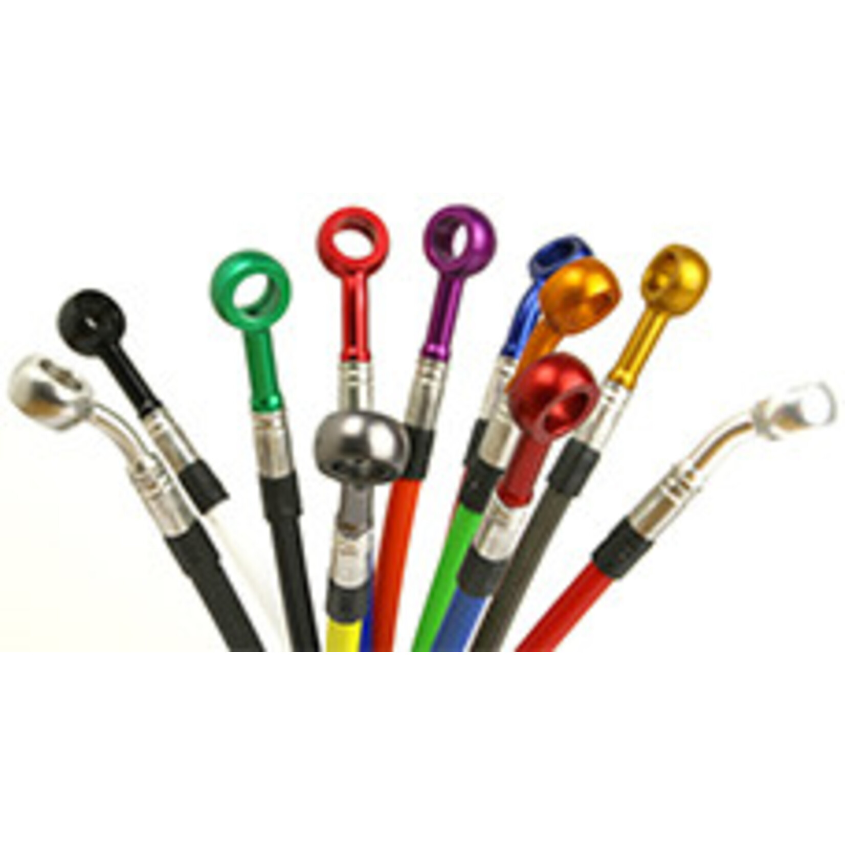 Speedbrakes Stahlflexbremsleitungskit vorne BMW-K 1100 LT Jg. 91-92