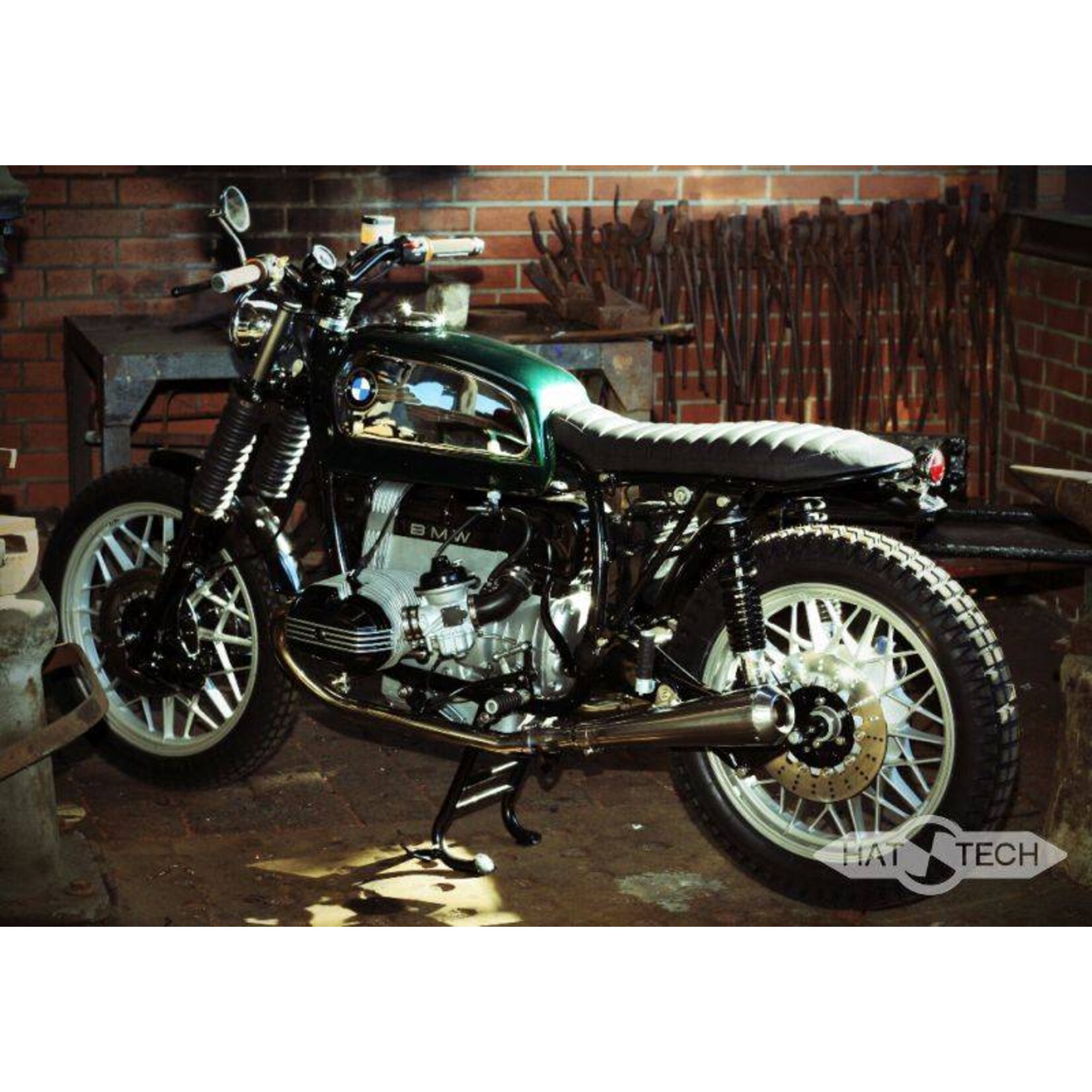 Hattech Schalldämpfersatz Gunball BMW-R 2V BMW /5 - /6 - /7