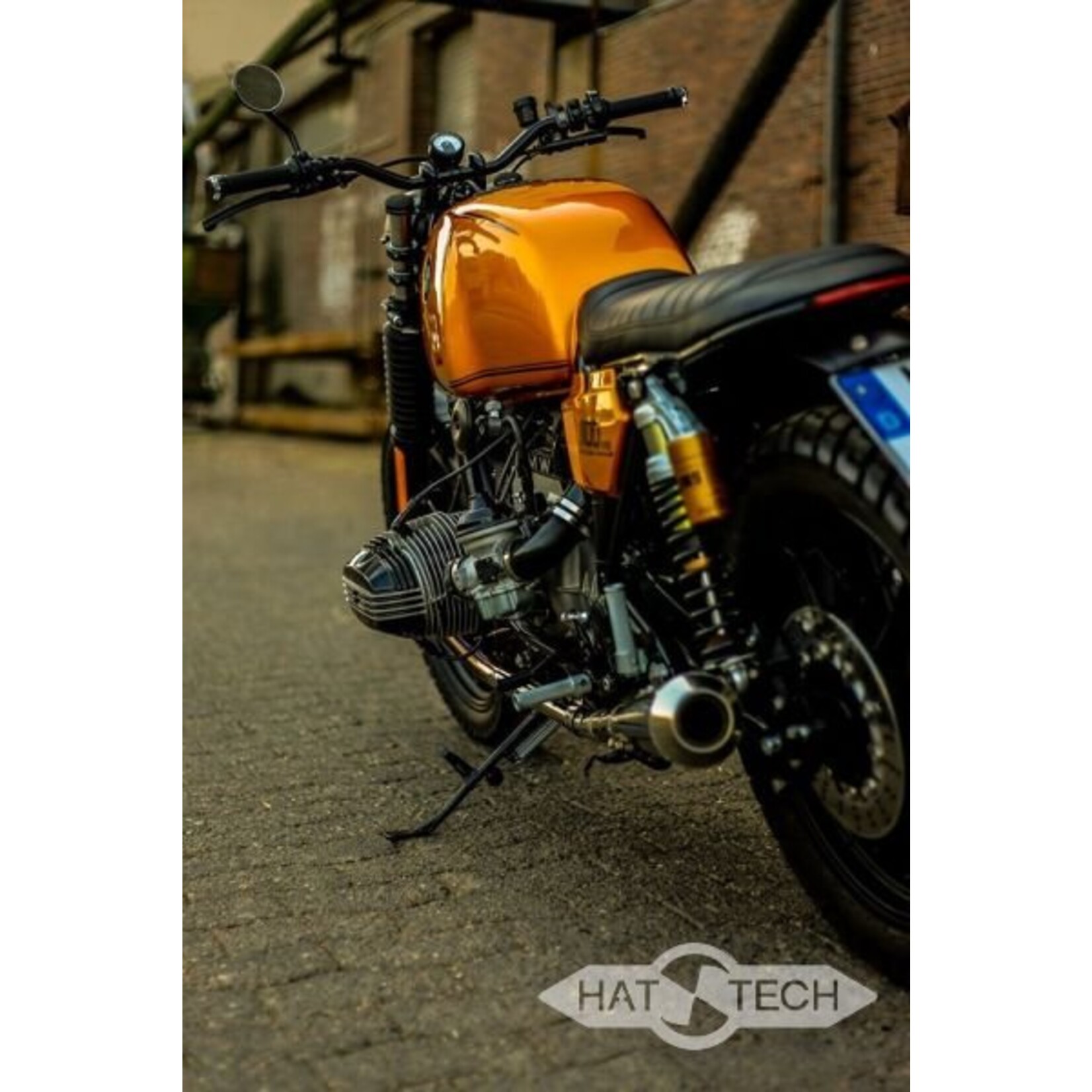 Hattech Schalldämpfersatz Gunball BMW-R 2V BMW /5 - /6 - /7