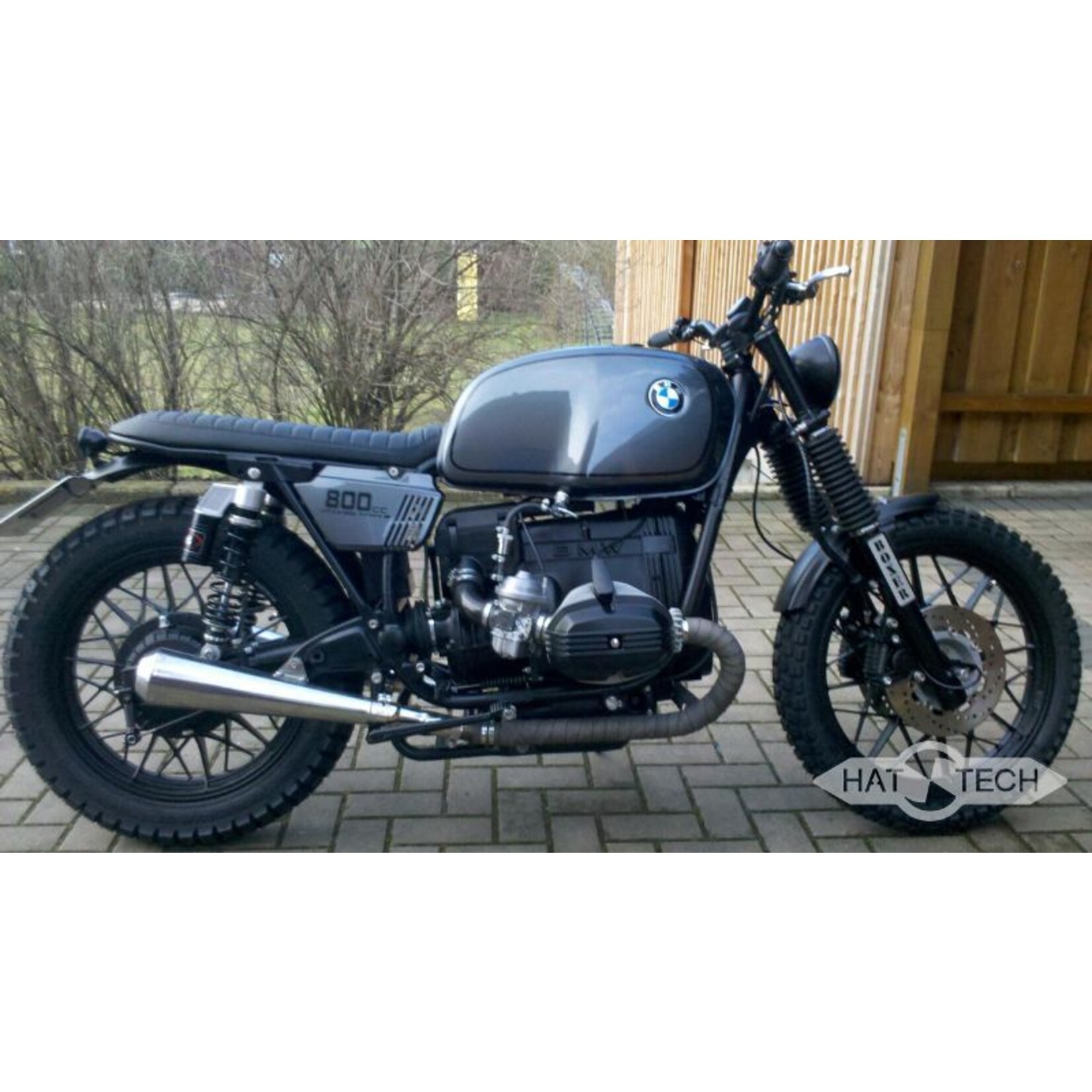Hattech Schalldämpfersatz Gunball BMW-R 2V BMW /5 - /6 - /7