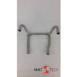 Hattech Krümmeranlage poliert mit 1 Interferenzrohr, BMW R 65, R 80, R 80RT, R 100 RS, RT Monolever Modelle  ab `85 