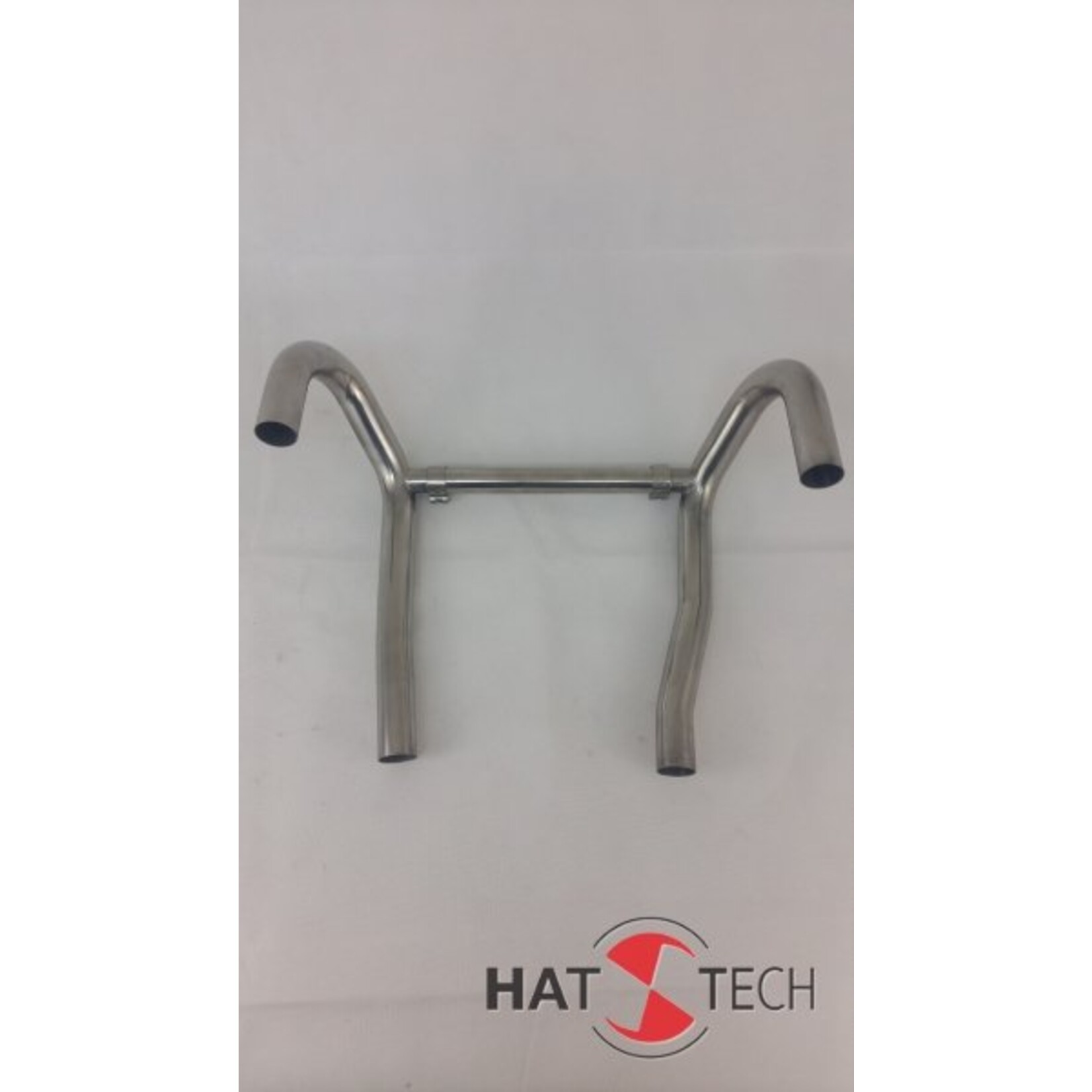 Hattech Krümmeranlage poliert mit 1 Interferenzrohr, BMW R 65, R 80, R 80RT, R 100 RS, RT Monolever Modelle  ab `85 