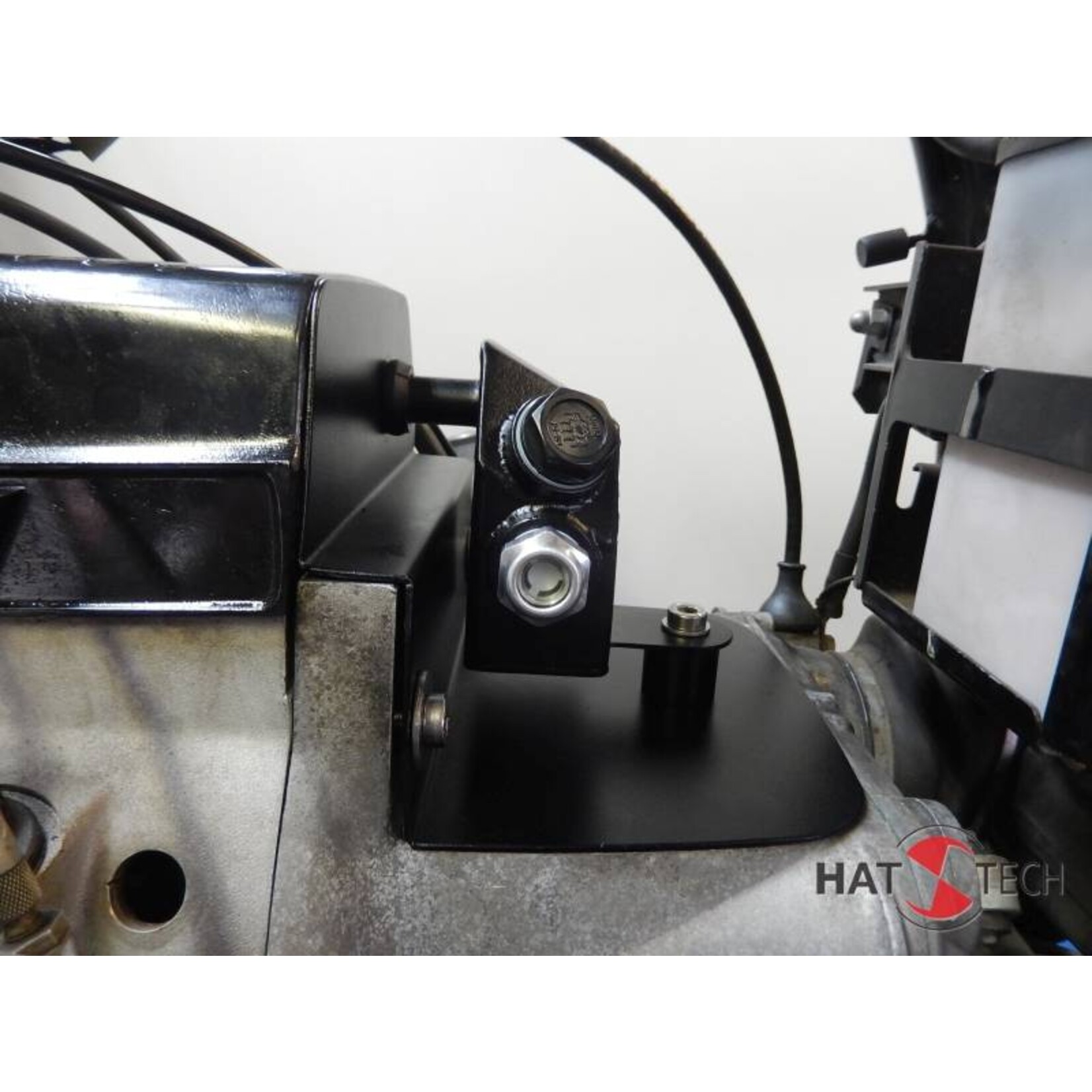 Hattech Luftfiltergehäuse Ersatzblech - Edelstahl schwarz pulverbeschichtet