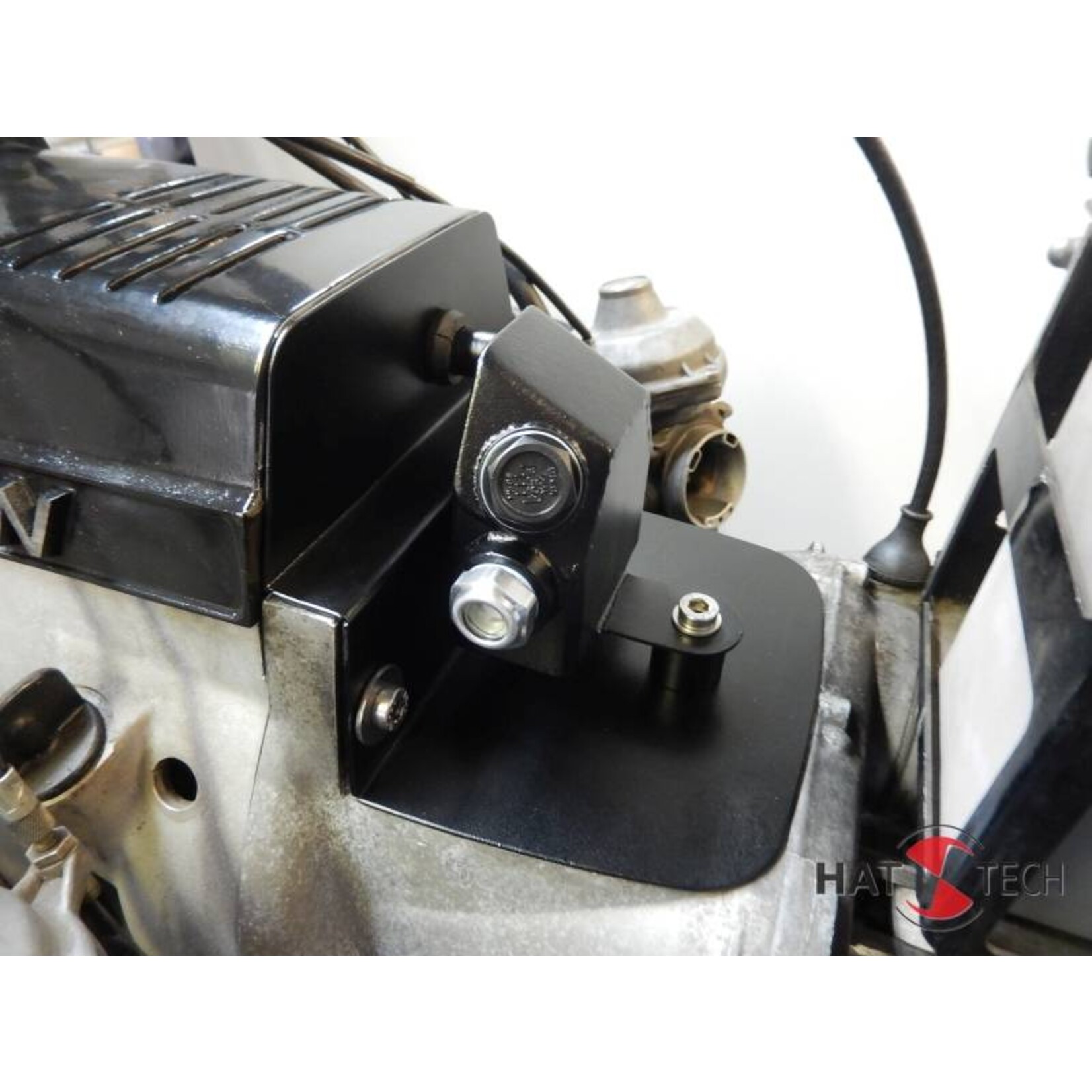 Hattech Luftfiltergehäuse Ersatzblech - Edelstahl schwarz pulverbeschichtet