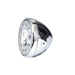 Highsider 7" Highsider LED Scheinwerfer chrom RENO 1