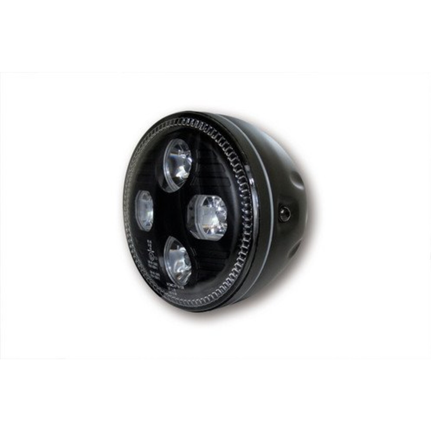 Highsider 5 3/4" Highsider LED Scheinwerfer schwarz Atlanta