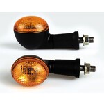 Shin Yo SHIN YO Mini-Blinker, oval, schwarz