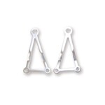 Shin Yo SHIN YO Alu Lampenhalter, filigran, poliert