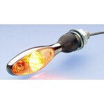 Kellermann Blinker Micro 1000 LED, chrom, Glas transparent