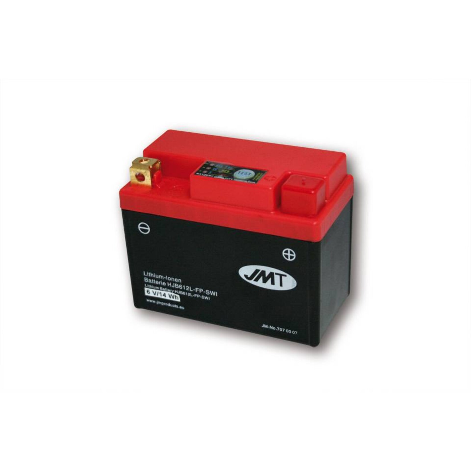 HAIJIU Lithium-Ionen Batterie HJB612L-FP mit Indikator