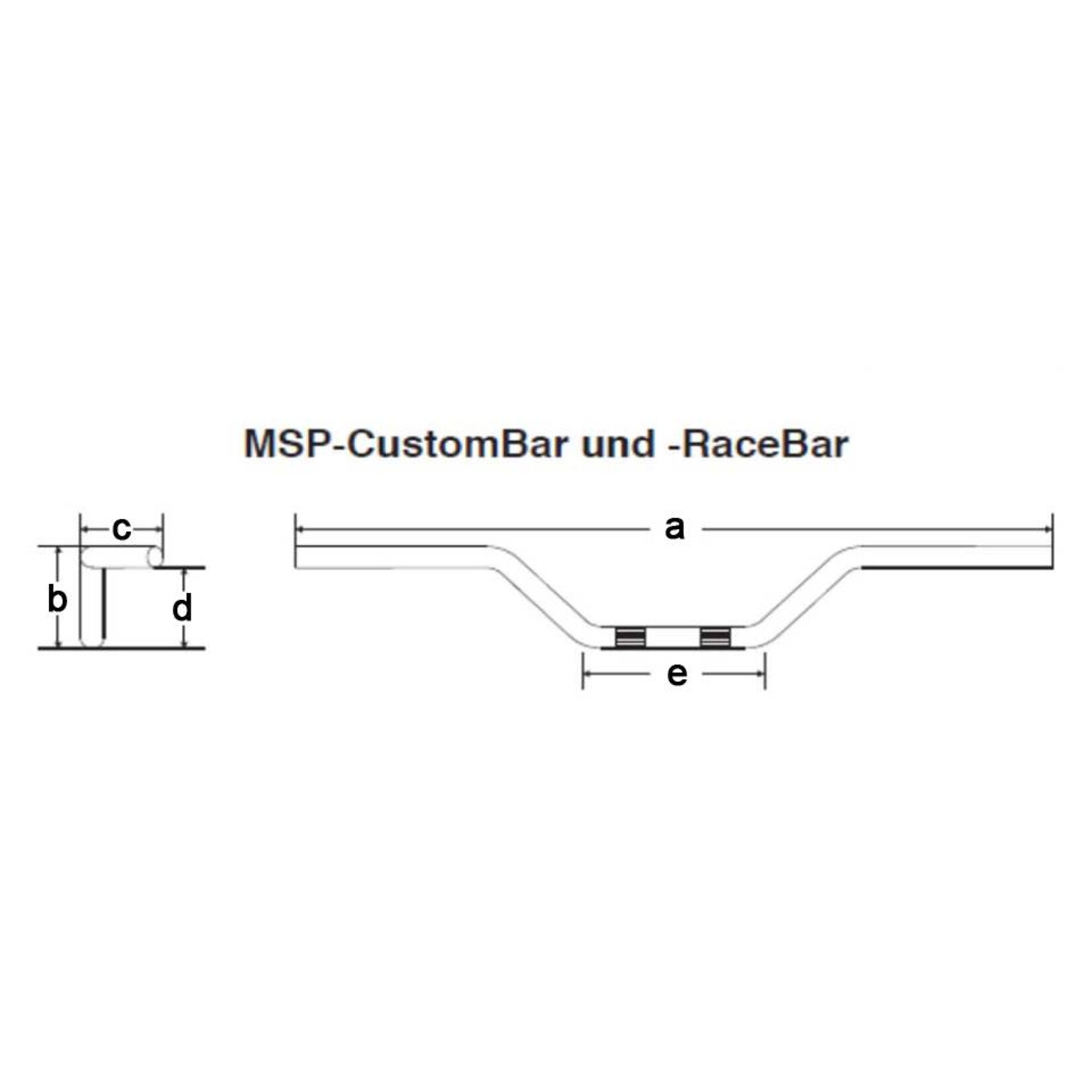 Fehling CustomBar hoch 850 mm schwarz
