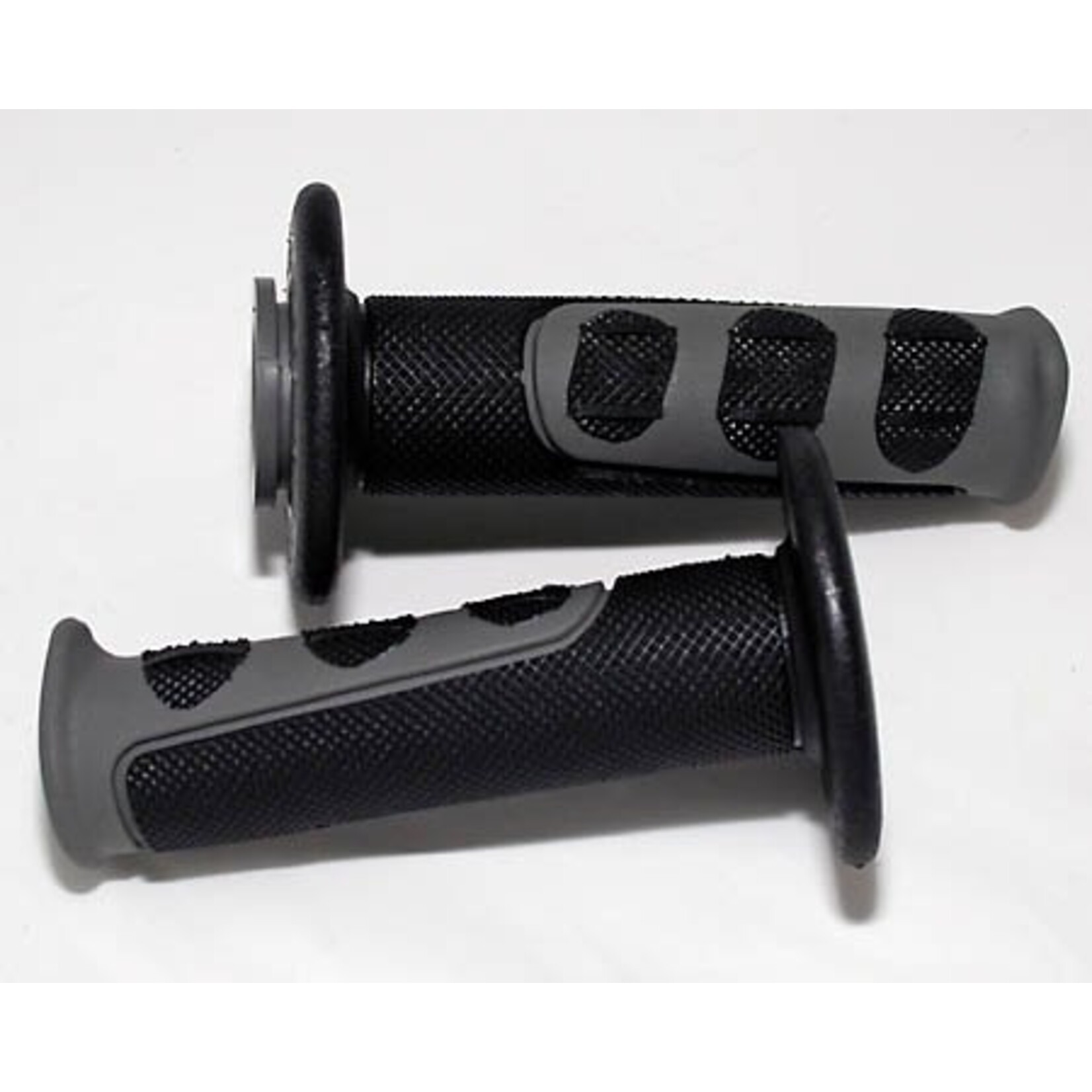 Progrip PROGRIP Lenkergriffe 793, Cross, grau/schwarz, für 7/8  Zoll Lenker, geschlossen
