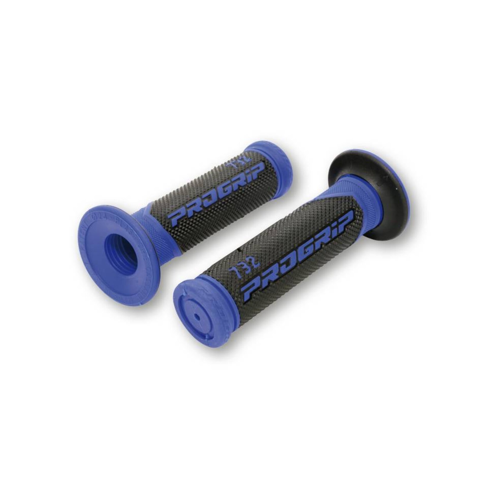 Progrip PROGRIP Lenkergriffe 732, blau/schwarz, 7/8 Zoll, geschlossen