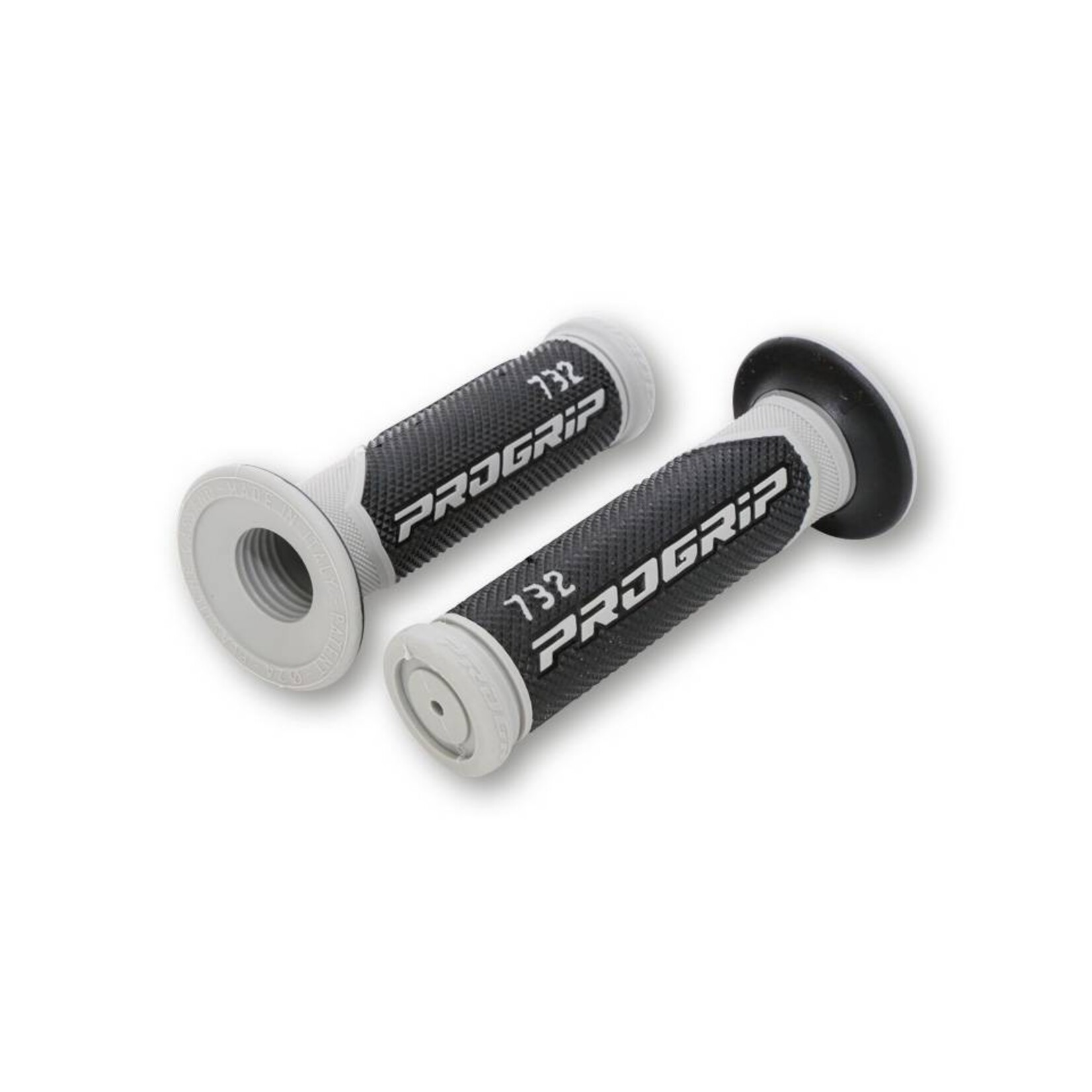Progrip PROGRIP Lenkergriffe 732, grau/schwarz, 7/8 Zoll, geschlossen