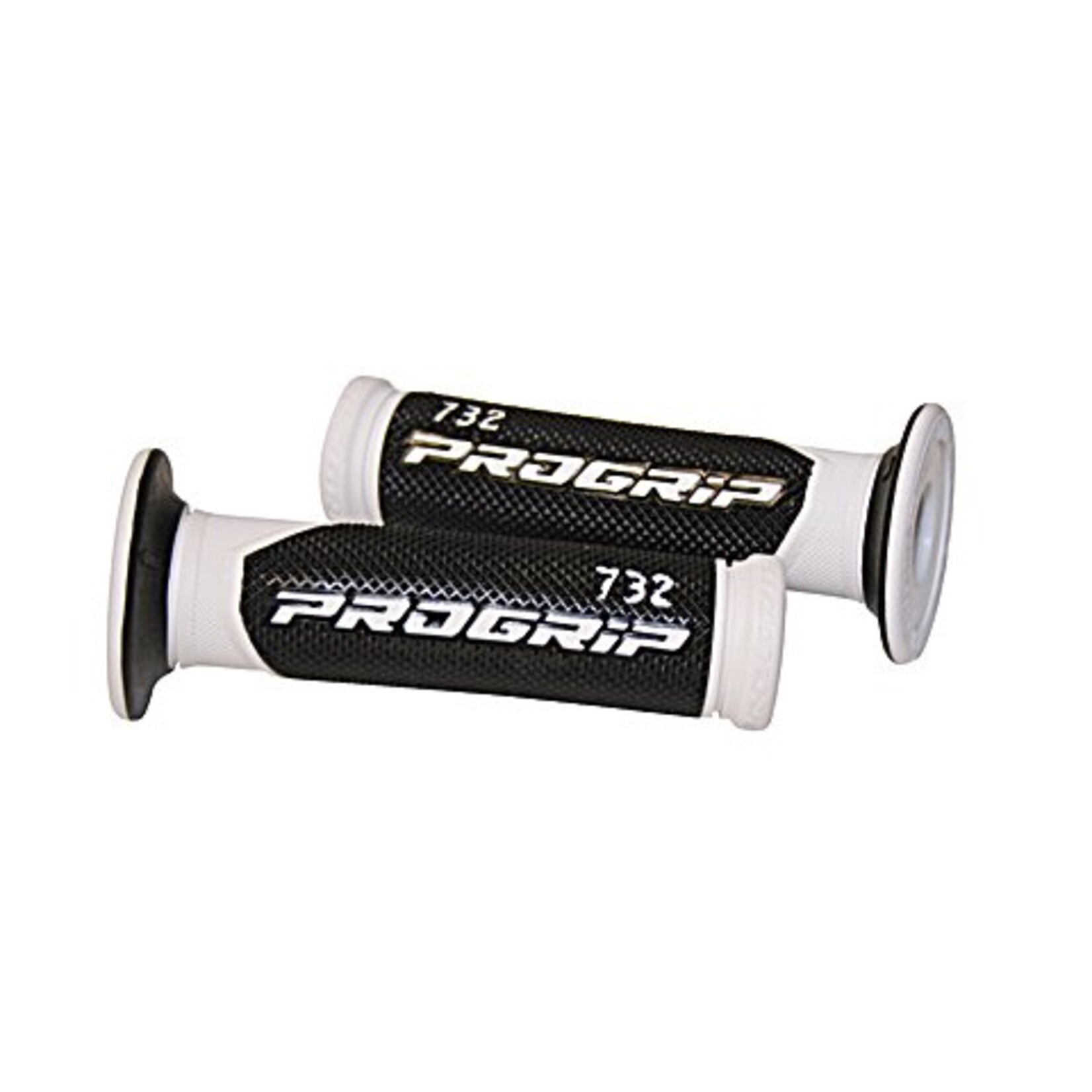 Progrip PROGRIP Lenkergriffe 732, weiss/schwarz, 7/8  Zoll, offenes Ende