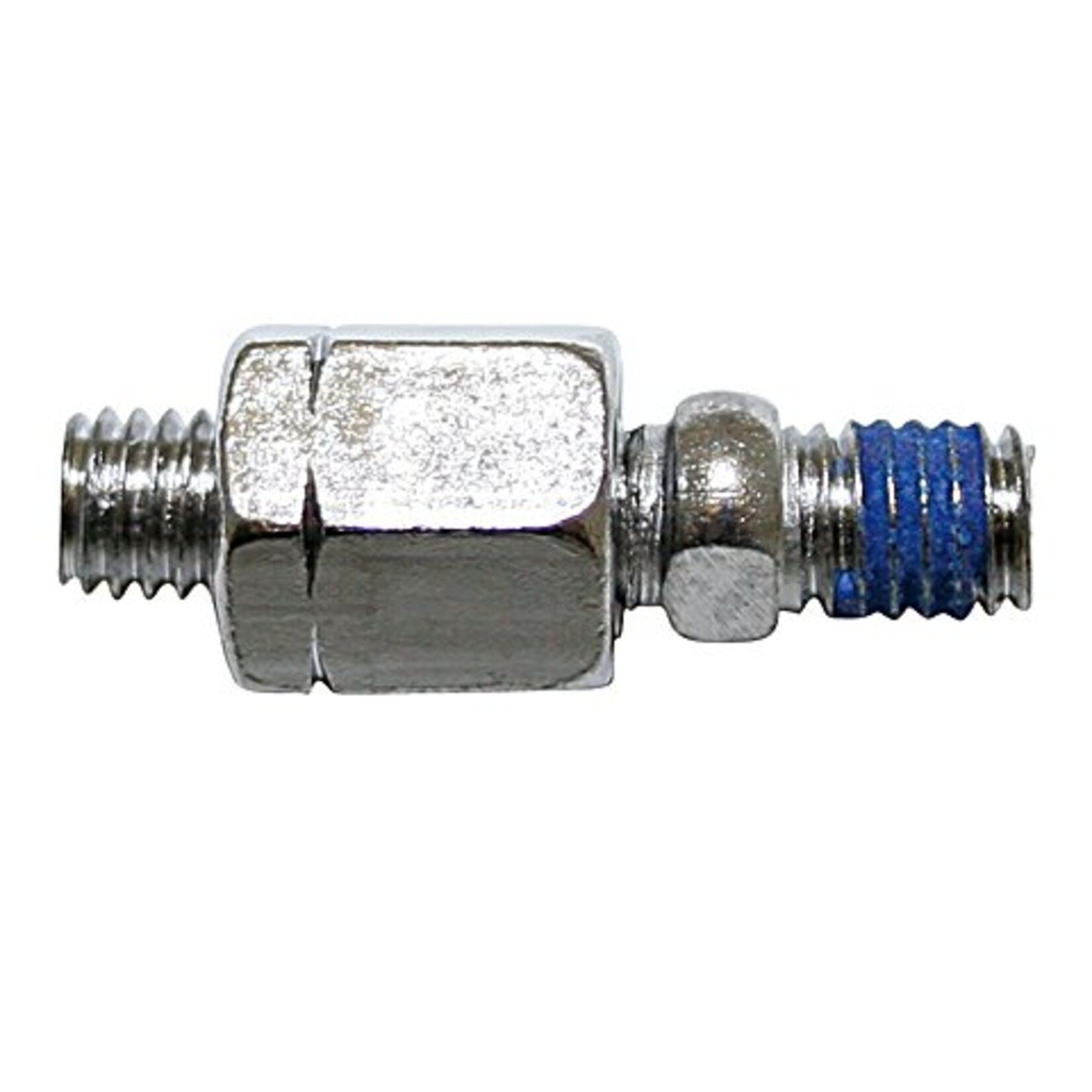 Spiegeladapter M8 Linksgewinde, verchromt, f. Stiele m. M8