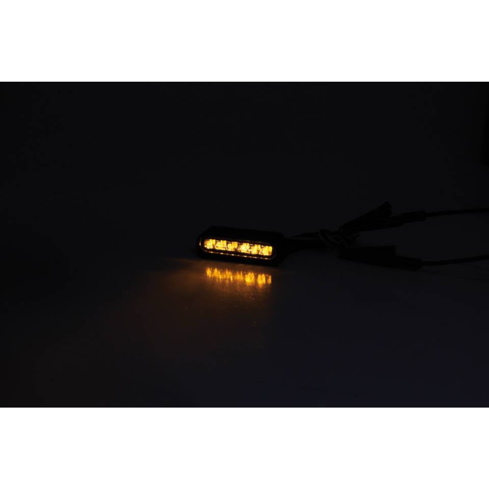 HeinzBikes LED Armaturen Blinker SOFTAIL MODELLE ab 2018, schwarz