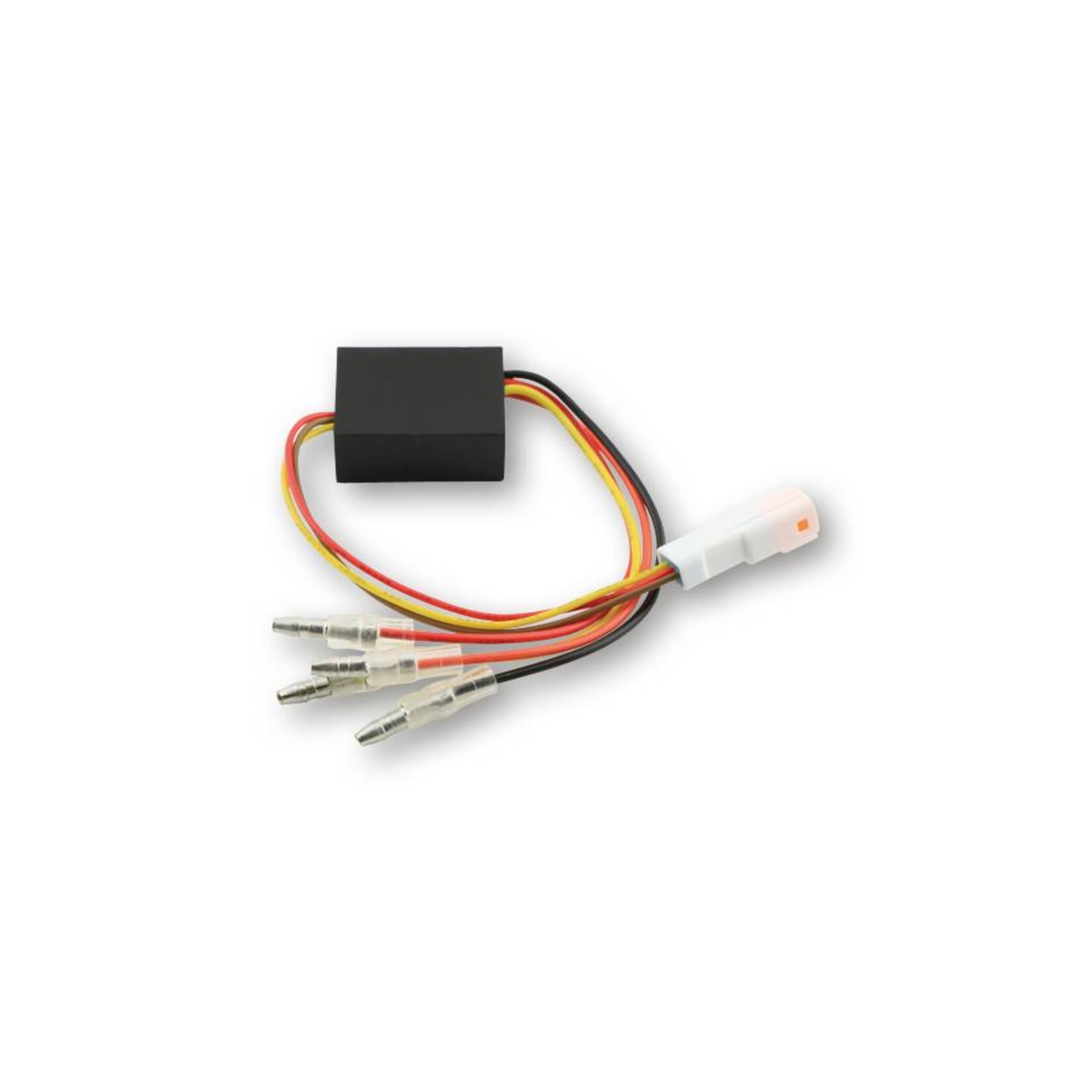 Highsider Ersatz-Elektronikbox 2 für Rück-, Bremslicht, Blinker Einheit BLAZE, Stecker weiss