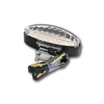 Shin Yo SHIN YO LED-Mini-Rücklicht transparent, auf verstellbarem Halter, schwarz