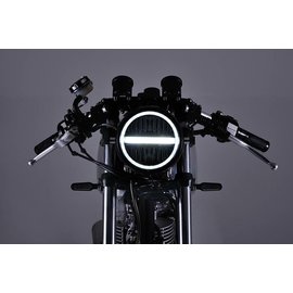 Daytona DAYTONA LED-Scheinwerfer 5 3/4 Zoll NEOVINTAGE, schwarz
