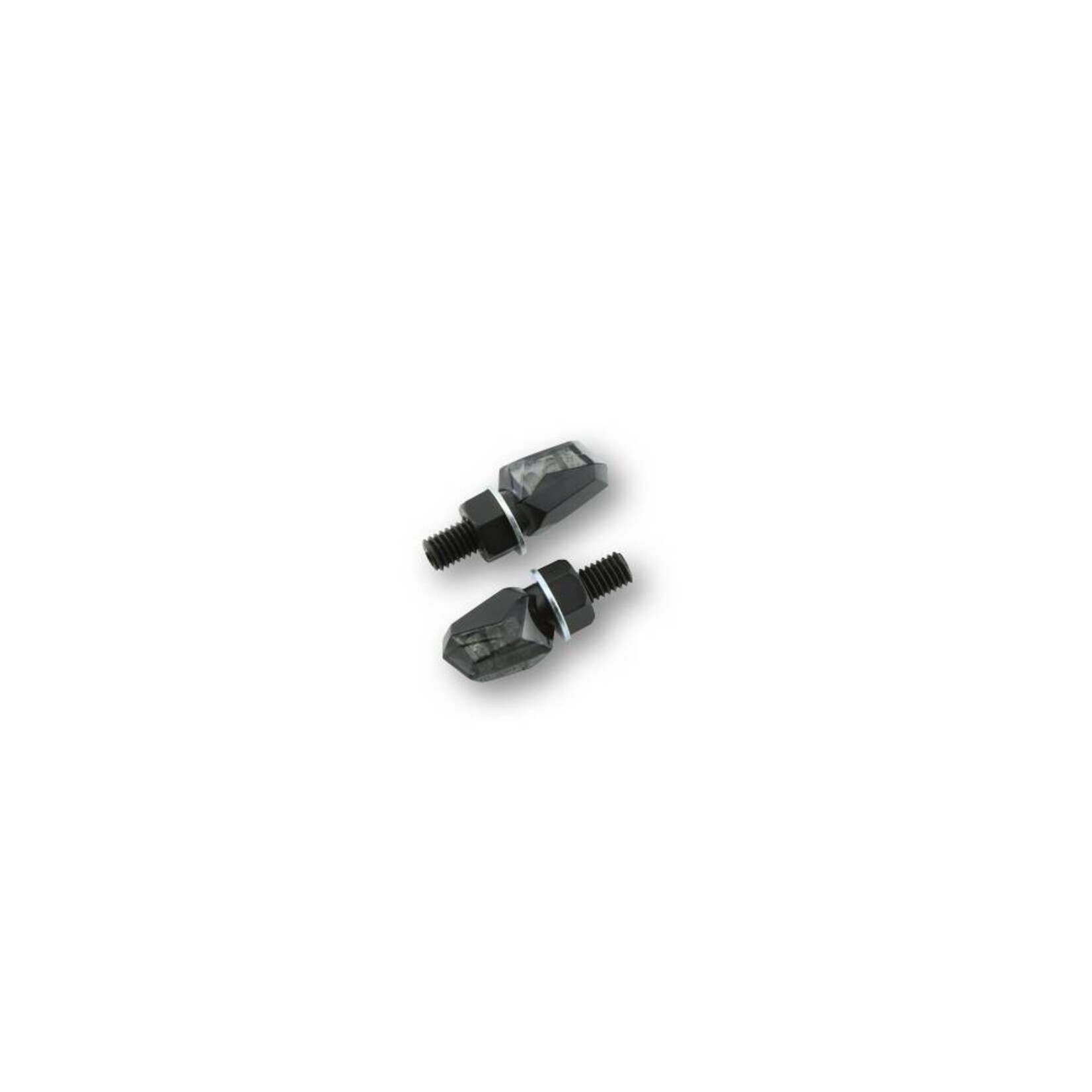 Shin Yo SHIN YO LED-Blinker TINY, schwarz, getöntes Glas