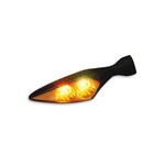 Kellermann Blinker Micro Rhombus , Extreme, schwarz , VR /HL