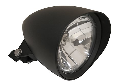 HIGHSIDER CLASSIC 1 Scheinwerfer - 5 3/4 Zoll, H4 Halogen, Schwarz, Für Motorrad Im Retro-Design