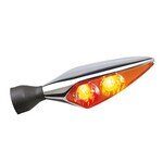 Kellermann Rück-, Bremslicht, Blinker Einheit Micro Rhombus DF, chrom, hinten rechts