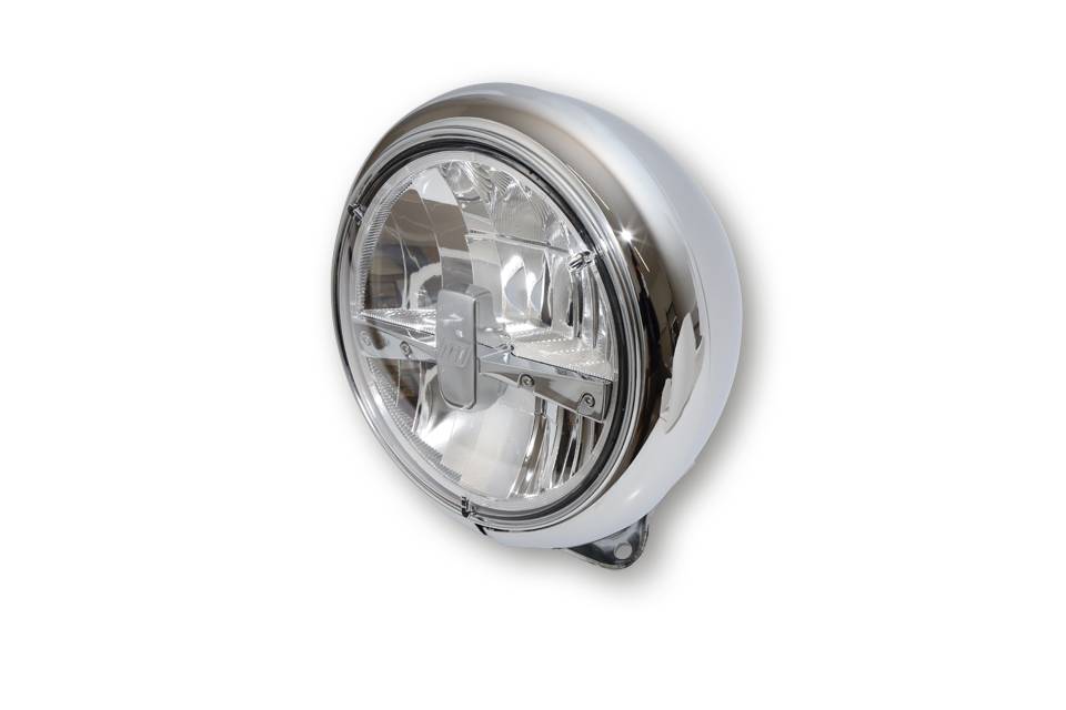LED Scheinwerfer 7 Zoll black Standlicht,Abblendlicht und