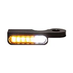 HeinzBikes LED Armaturen Blinker-Positionslicht-Kombination DYNA Modelle 96-, schwarz