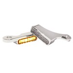 HeinzBikes LED Armaturen Blinker SOFTAIL Modelle 15-, silber