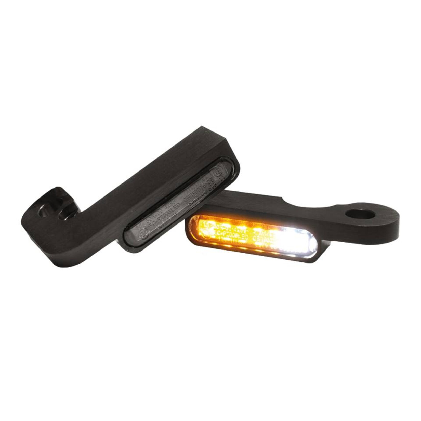HeinzBikes LED Armaturen Blinker-Positionslicht-Kombination TOURING Modelle -08, schwarz