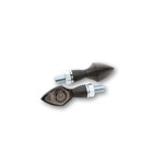 Highsider HIGHSIDER Ein-LED-Blinker PEN HEAD, getöntes Glas