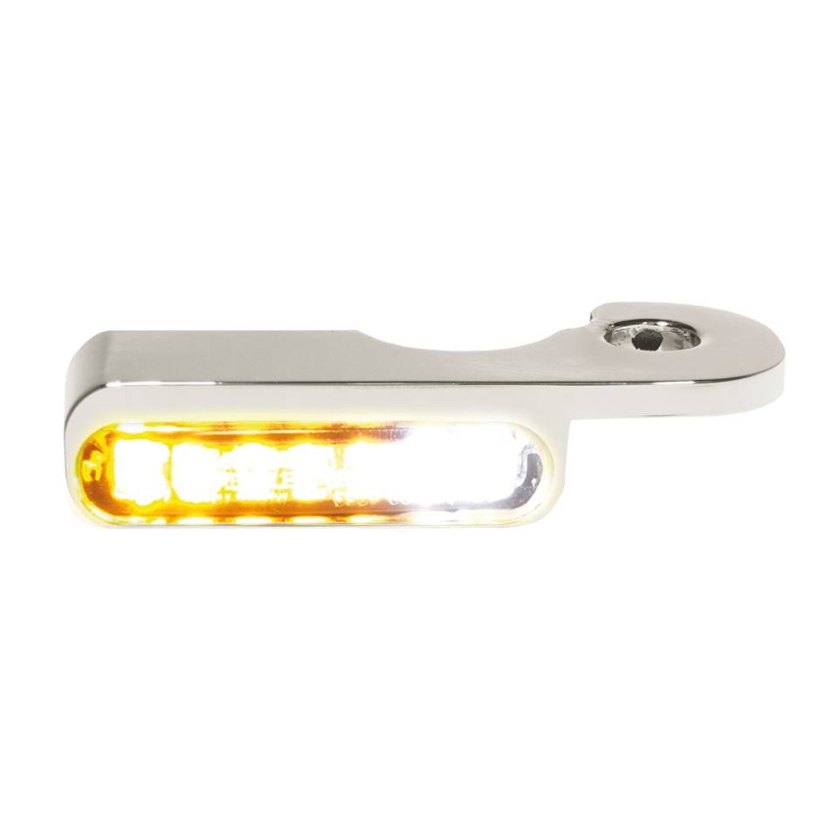 HeinzBikes LED Armaturen Blinker-Positionslicht-Kombination BREAKOUT Modelle hydr.Kupplung, silber