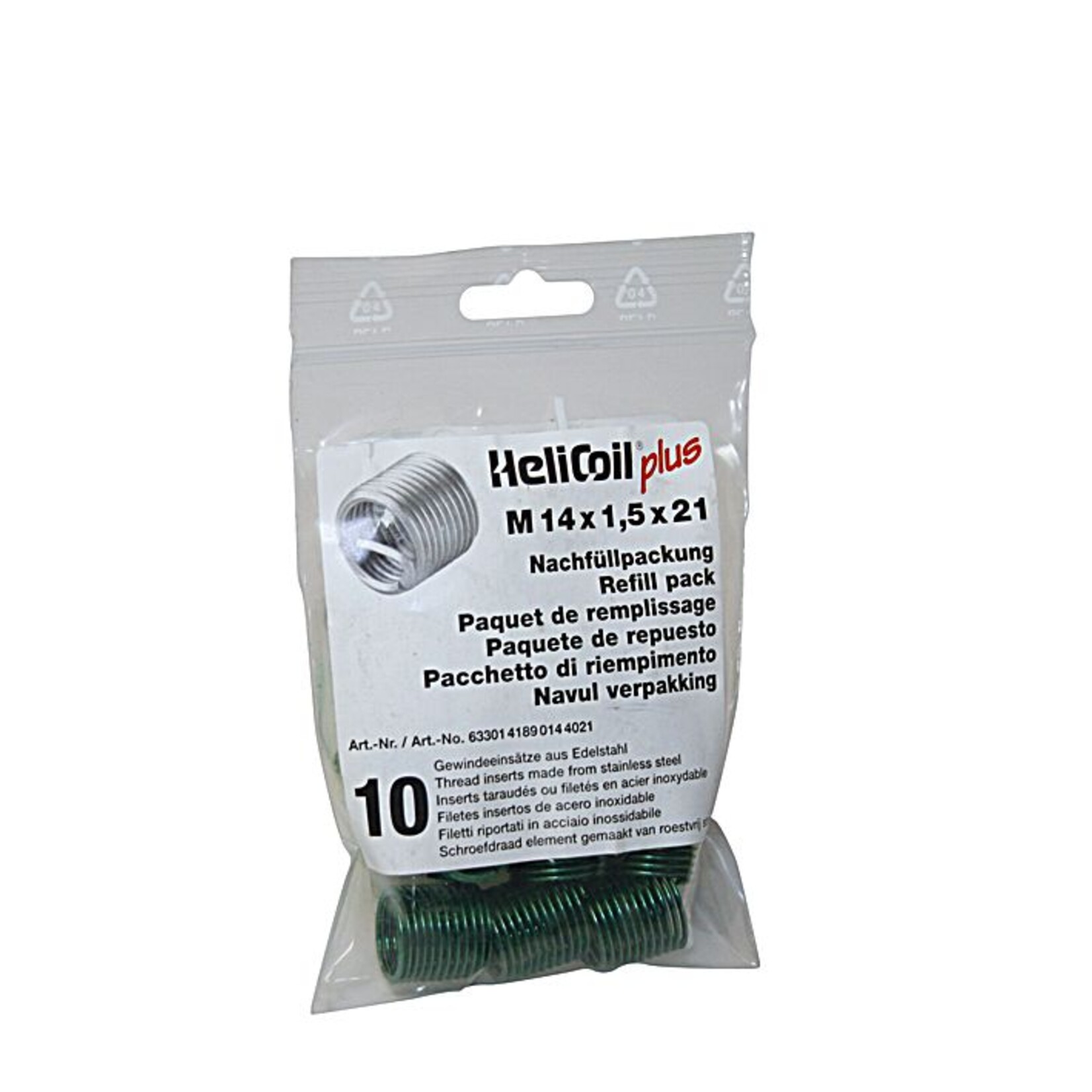 Nachfüllpackung HeliCoil plus Gewindeeinsätze M 14